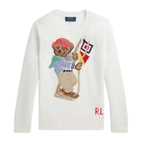 Polo Ralph Lauren Polo Bear Cotton Sweater 8-10Y